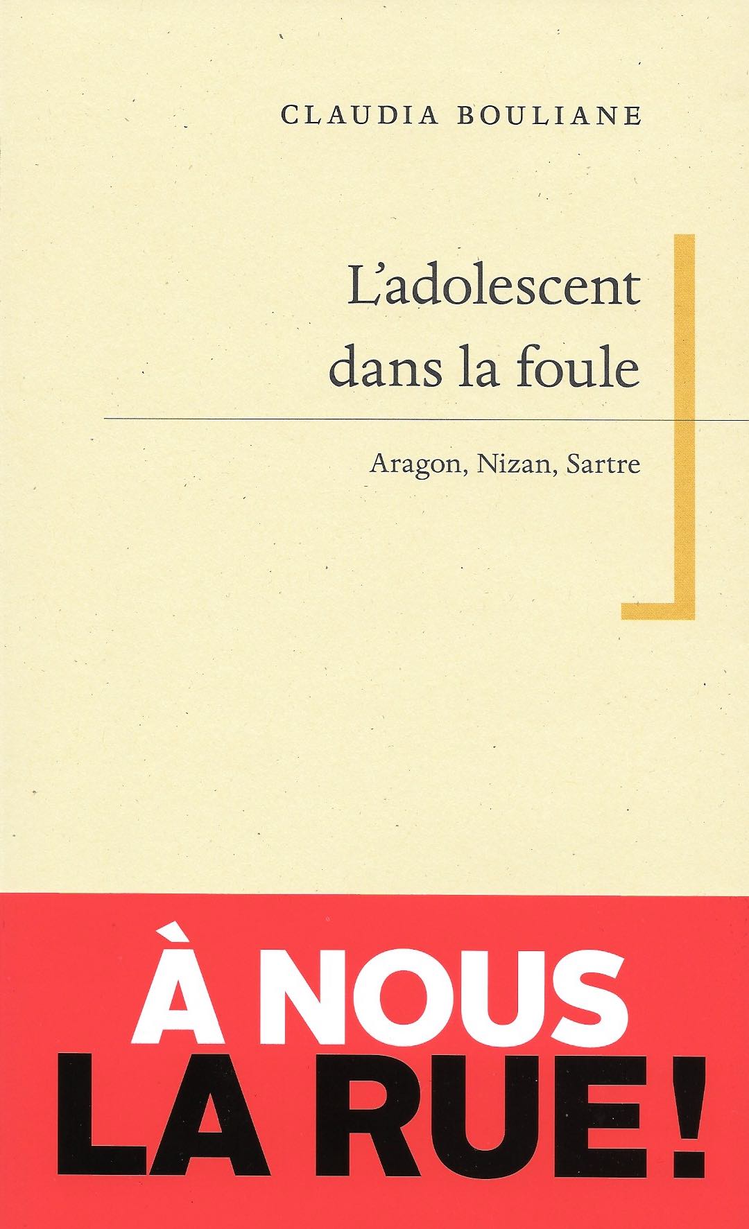 Couverture de Claudia Bouliane (2018)