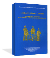Les Facult&eacute;s des lettres, 1993, couverture